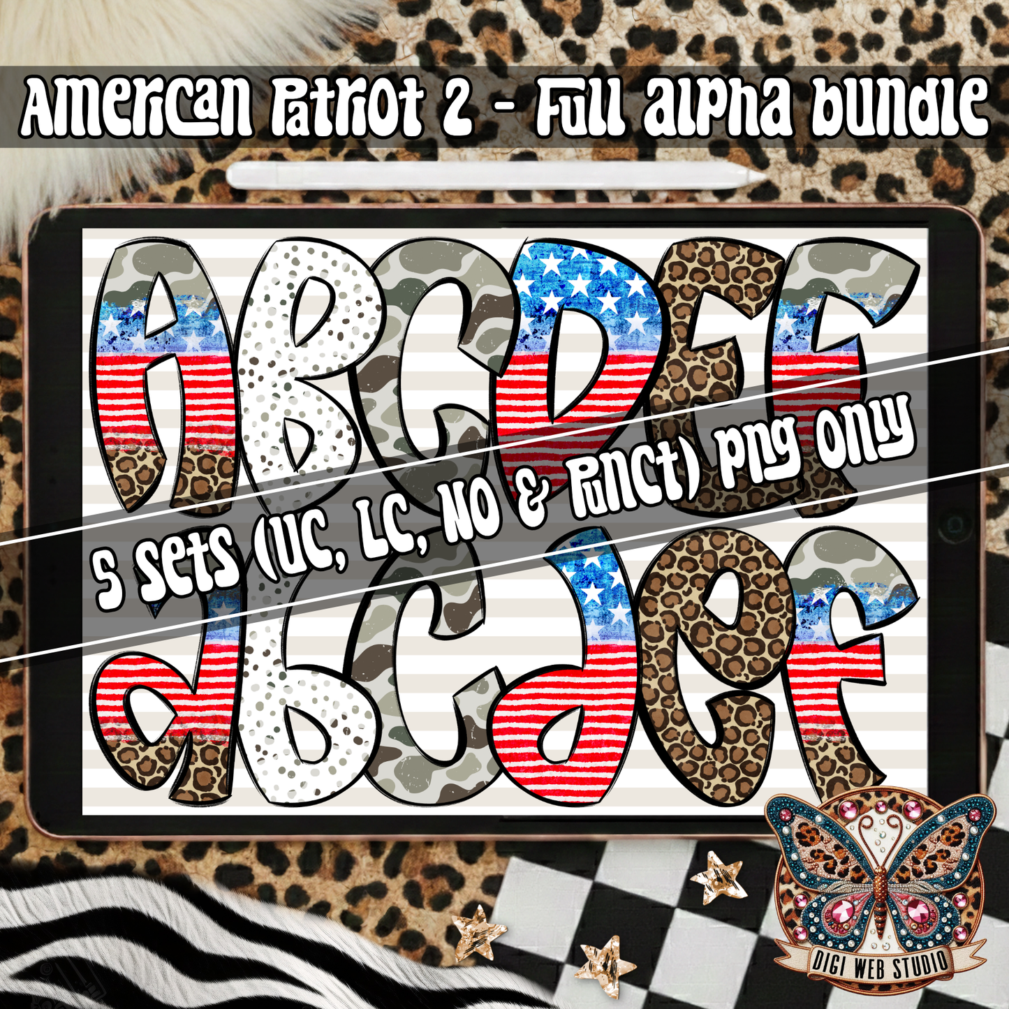Design Elements - 2026 American Patriot 2 Alpha Bundle (5 Sets)