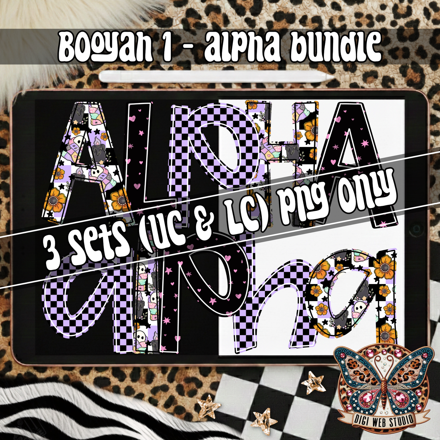 Design Elements - 2026 BooYah 1 Alpha Bundle (3 Sets)