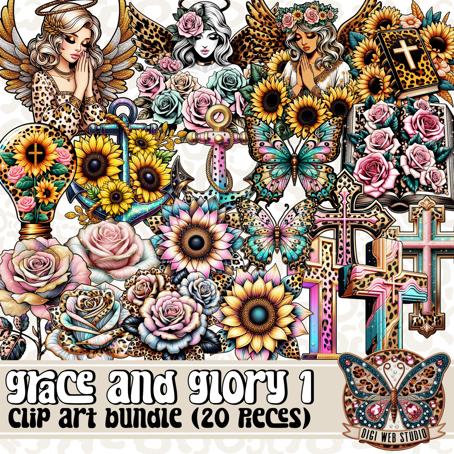 Design Elements - Clip Art Bundle - Grace and Glory 1