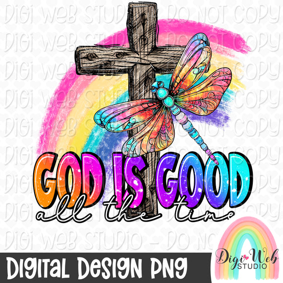 God Is Good All The Time 1 - Digital Design PNG