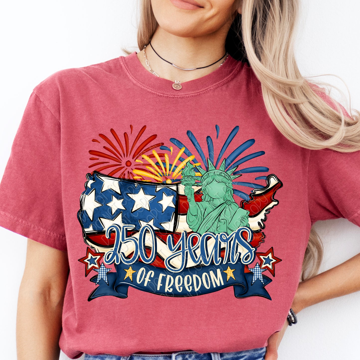 250 Years Of Freedom 1 - 2026 Digital PNG Design