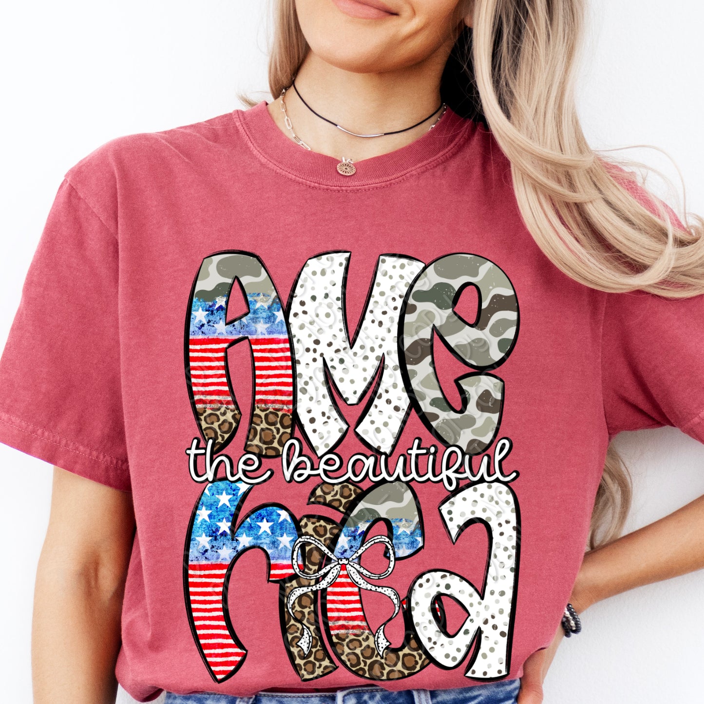 America The Beautiful 1 - 2026 Digital PNG Design