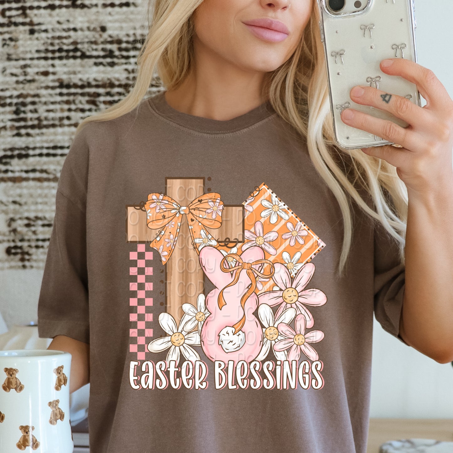 Easter Blessings 1 - Digital PNG Design