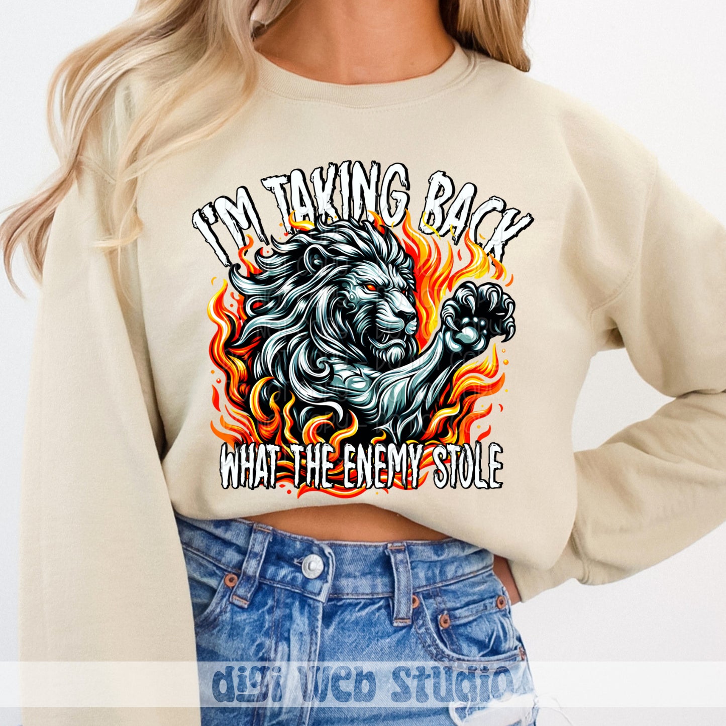 I'm Taking Back What The Enemy Stole 2 - 2025 Digital PNG Design