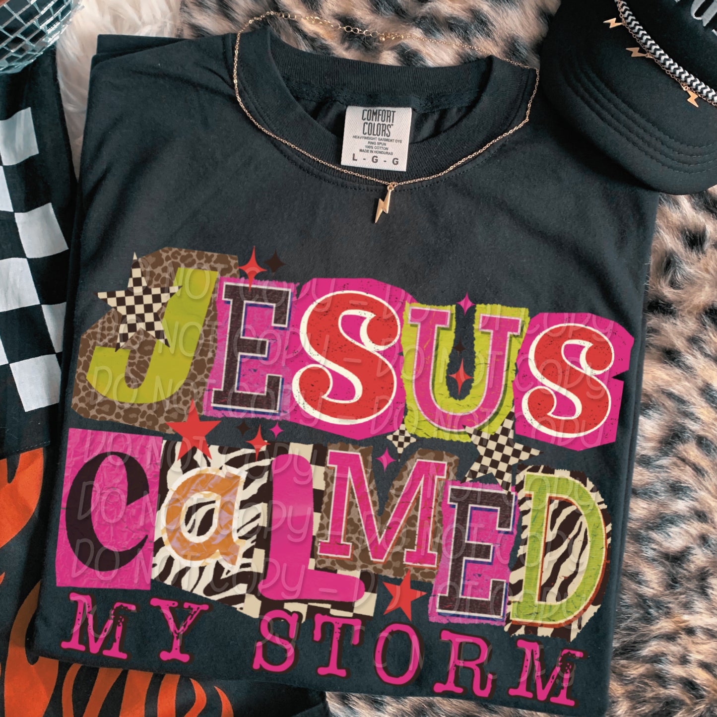 Jesus Calmed My Storm 1 - 2025 Digital PNG Design