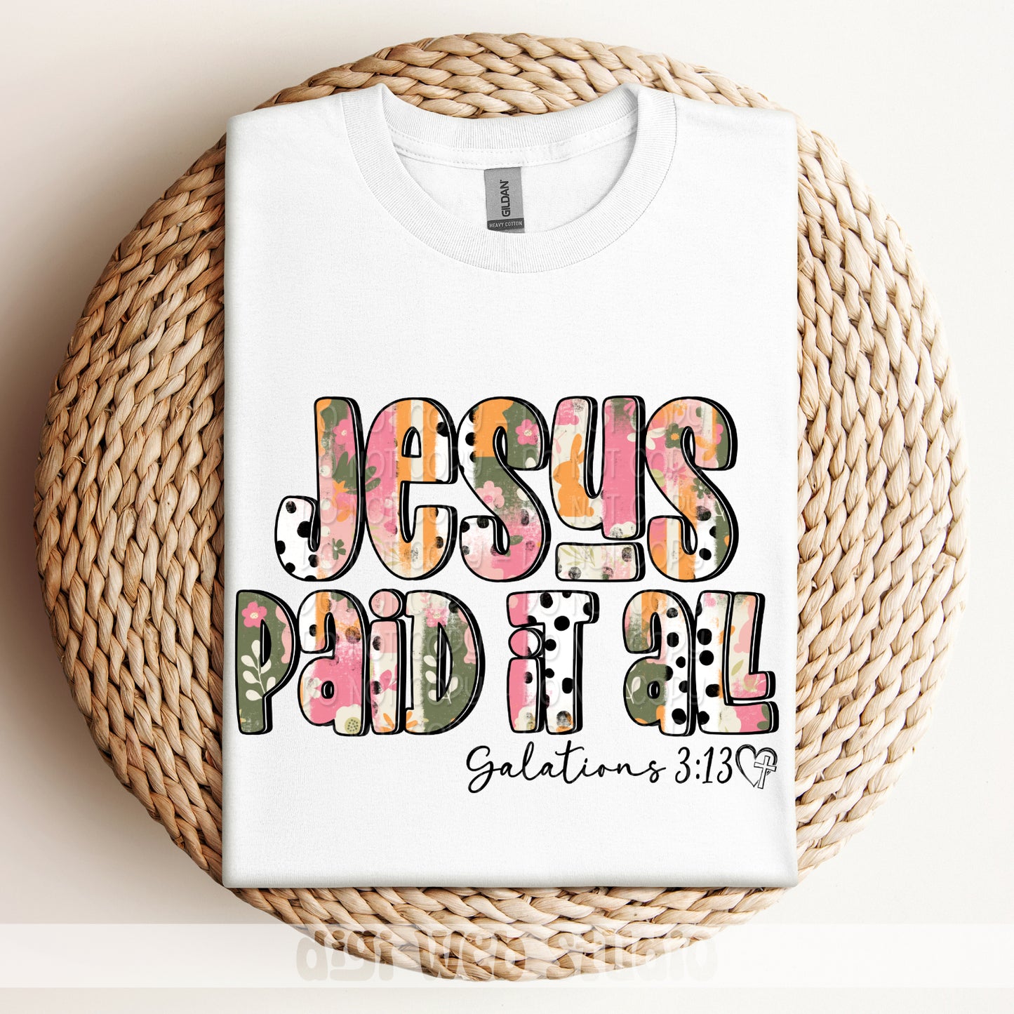 Jesus Paid It All 2 - 2025 Digital PNG Design