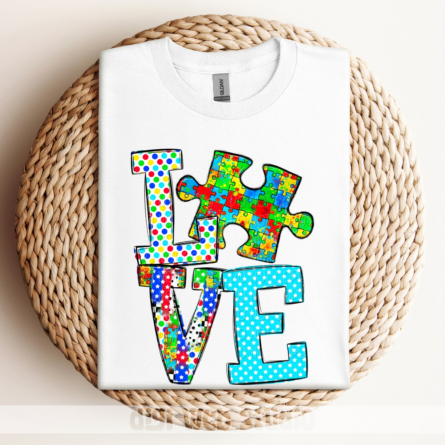 Autism Love 2 - 2025 Digital PNG Design