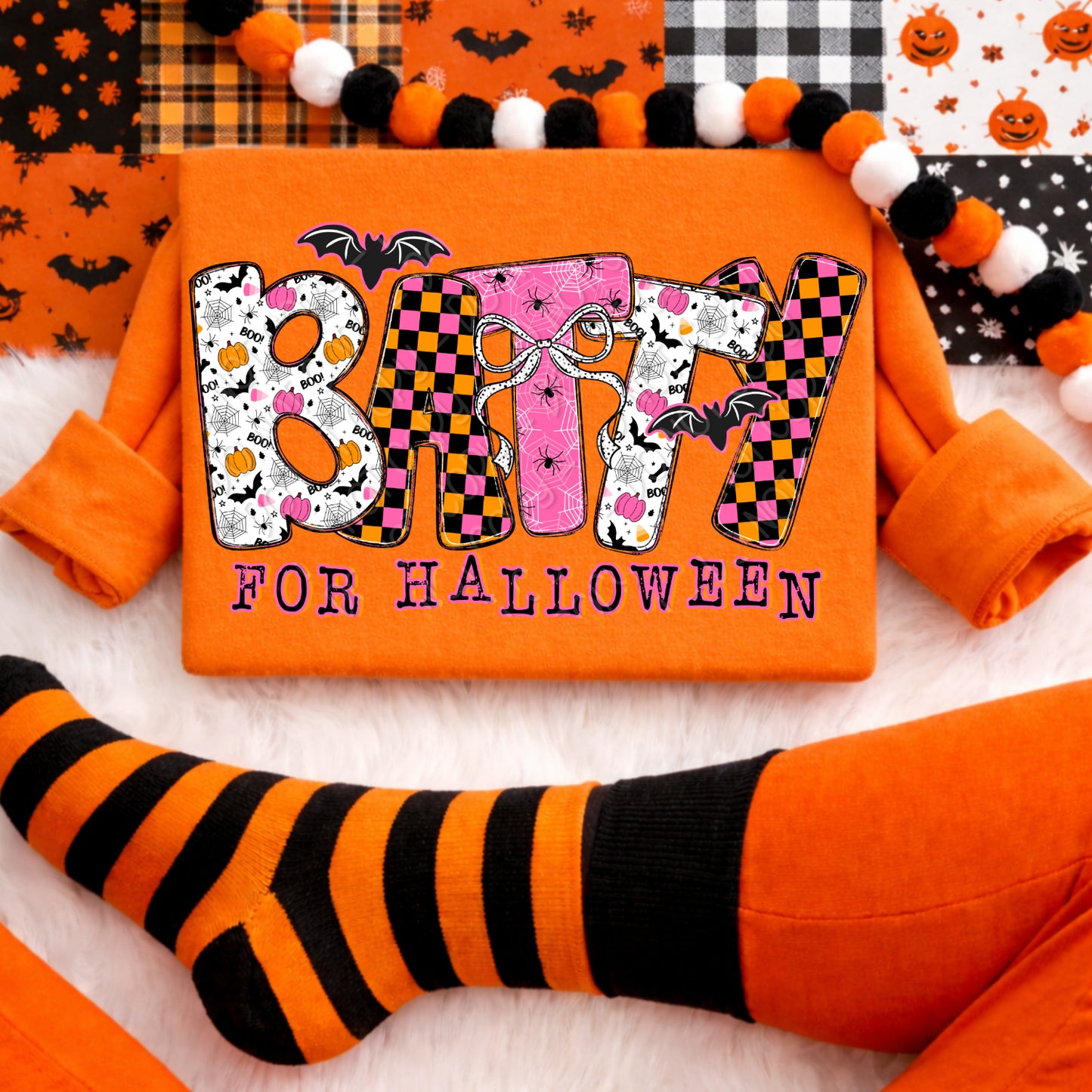 Batty For Halloween 1 - 2026 Digital PNG Design