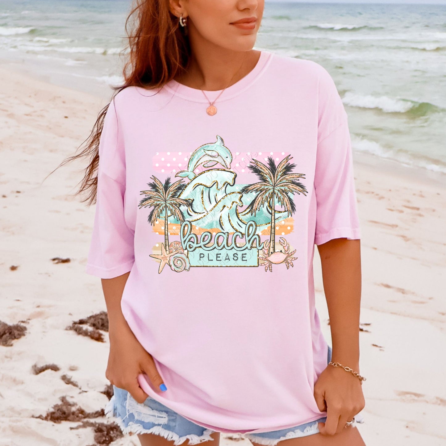 Beach Please 1 - 2026 Digital PNG Design