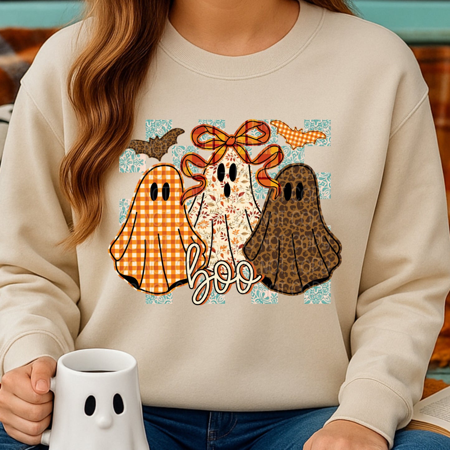Boo Ghosts 1 - 2025 Digital PNG Design