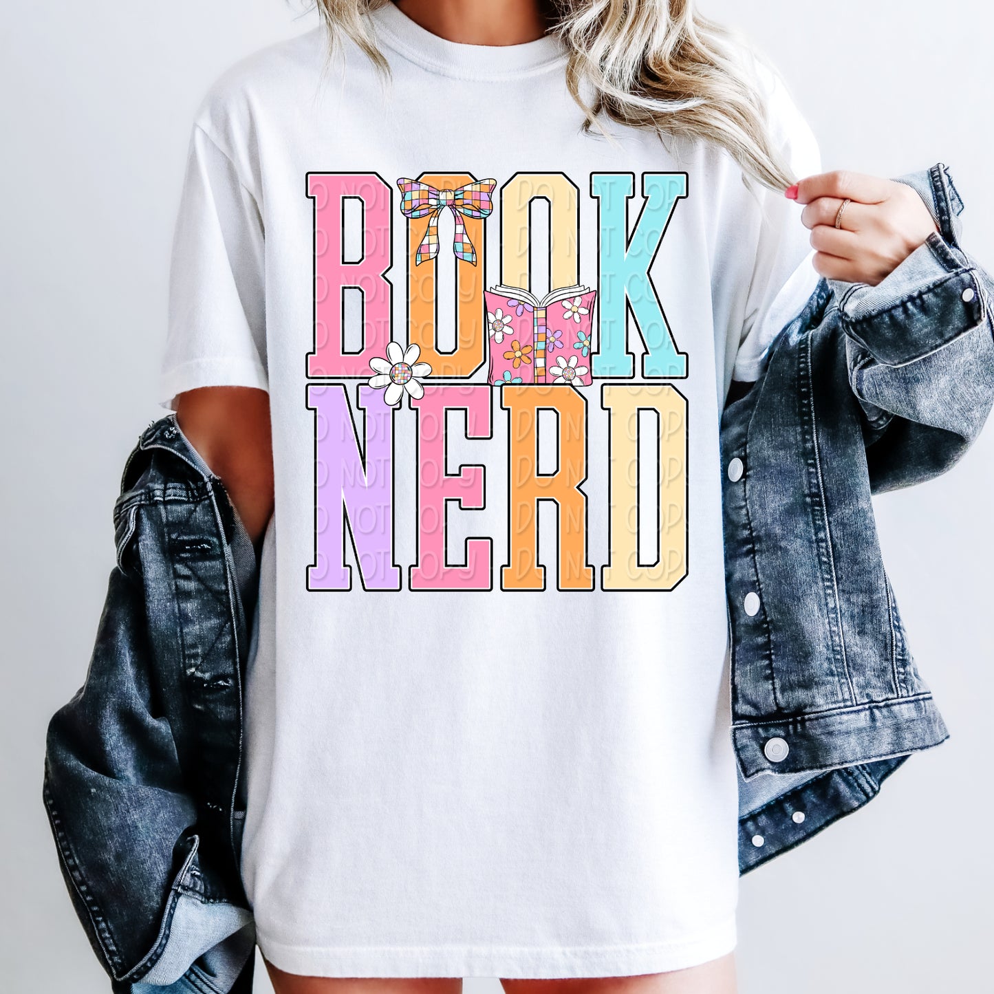 Book Nerd 1 - Digital PNG Design