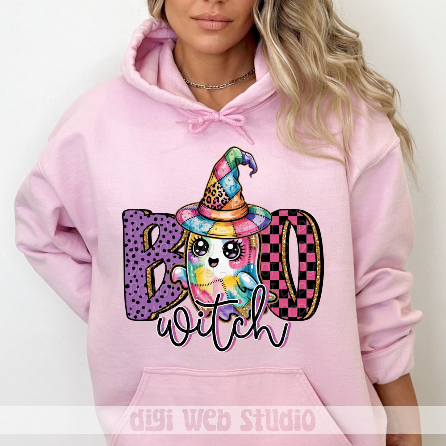 Boo Witch 1 - 2025 Digital PNG Design