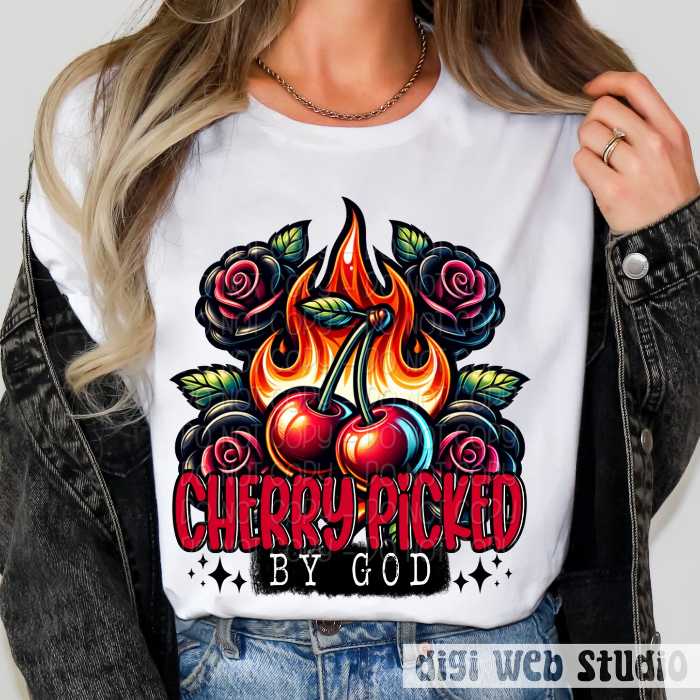 Cherry Picked By God 1 - 2025 Digital PNG Design