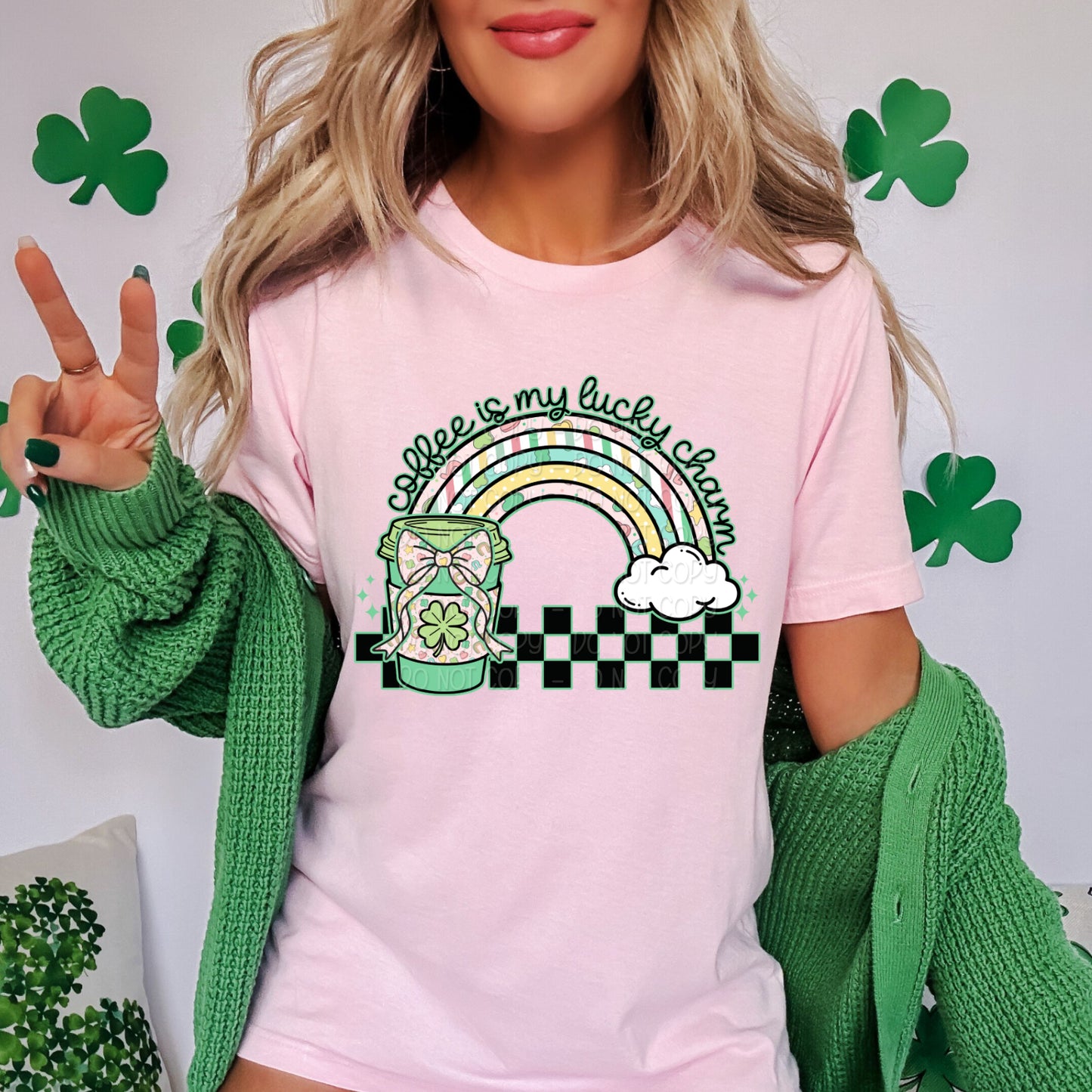 Coffee Is My Lucky Charm 1 - Digital PNG Design