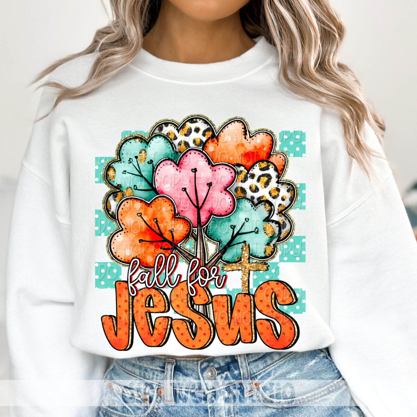 Fall For Jesus 1 - 2025 Digital PNG Design