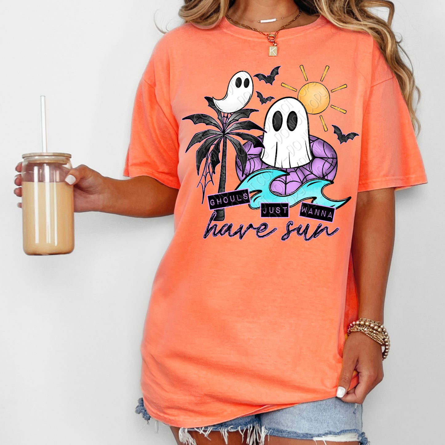 Ghouls Just Wanna Have Sun 1 - 2026 Digital PNG Design