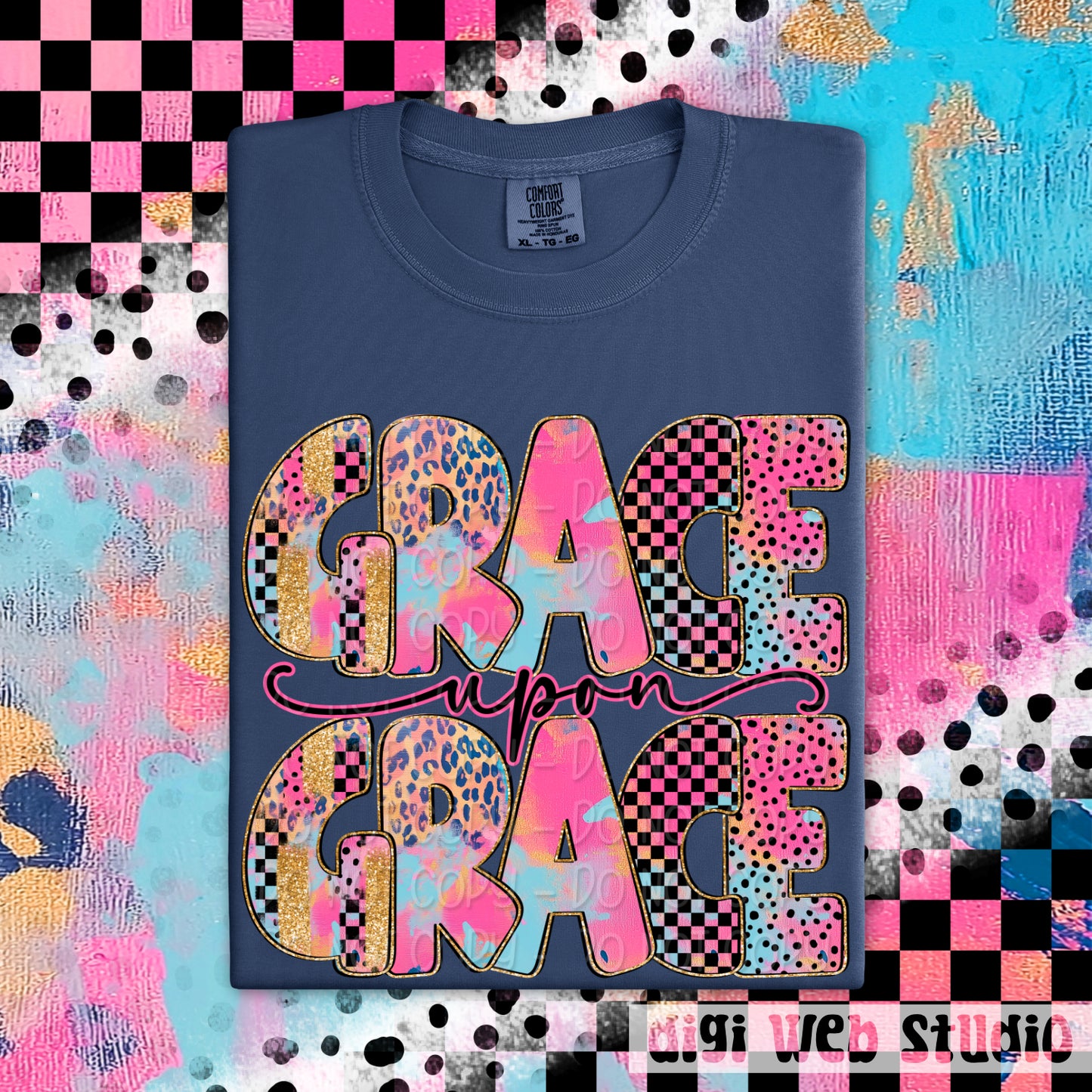 Grace Upon Grace 1 - 2025 Digital PNG Design