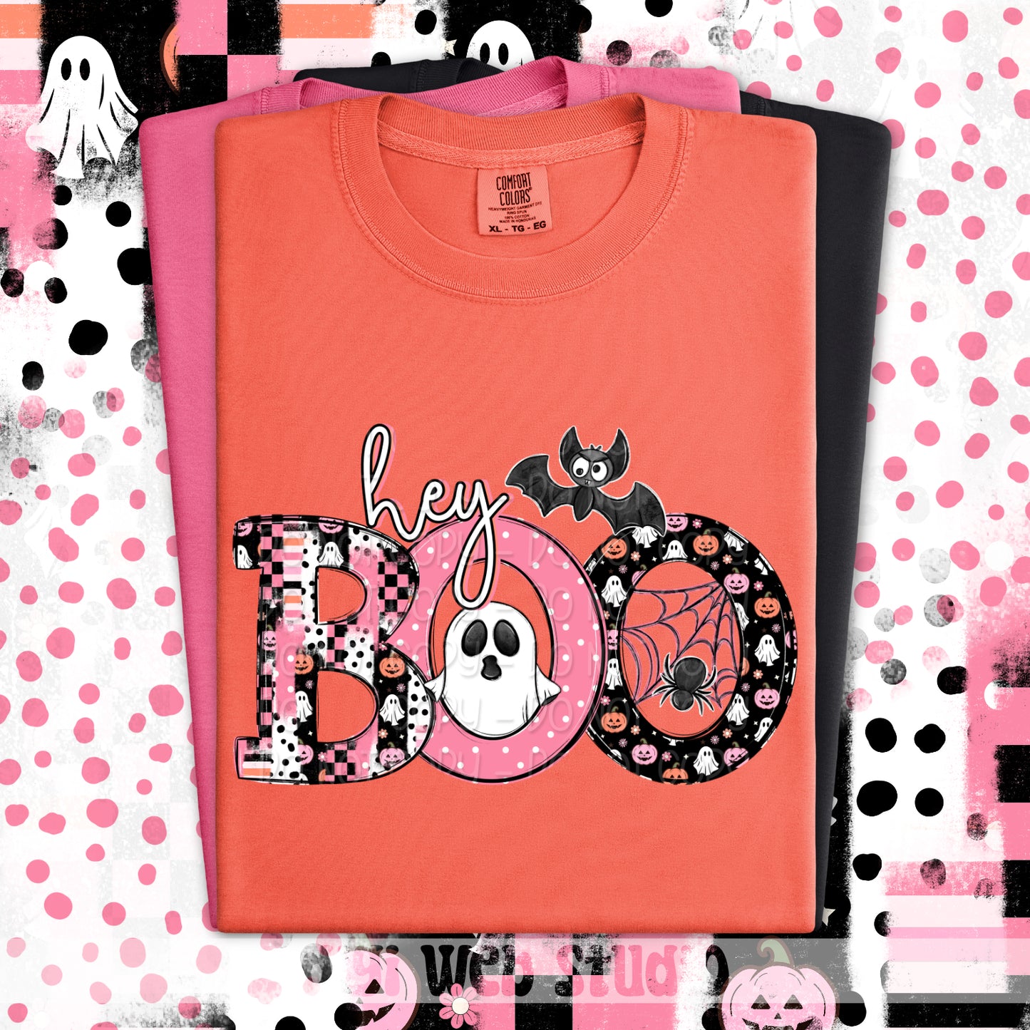 Hey Boo 1 - 2025 Digital PNG Design