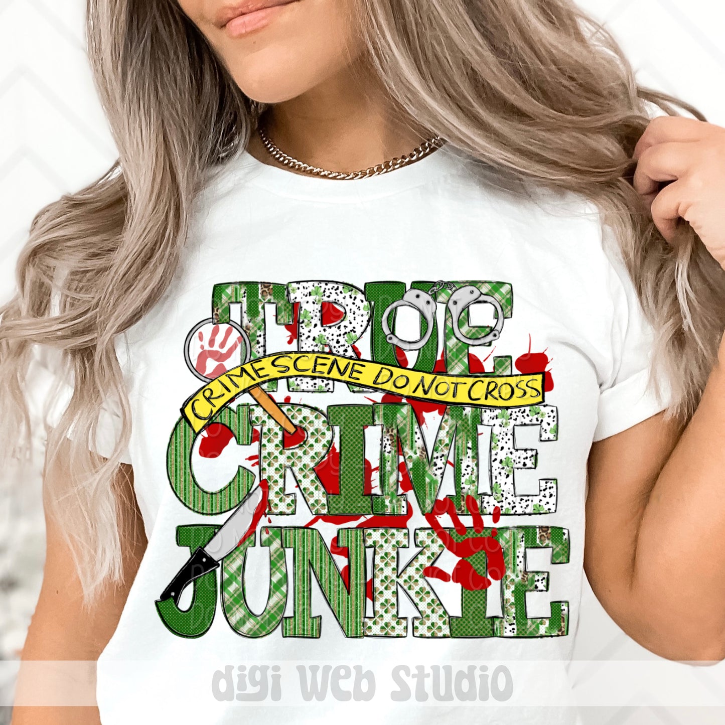 True Crime Junkie 1 - 2025 Digital PNG Design