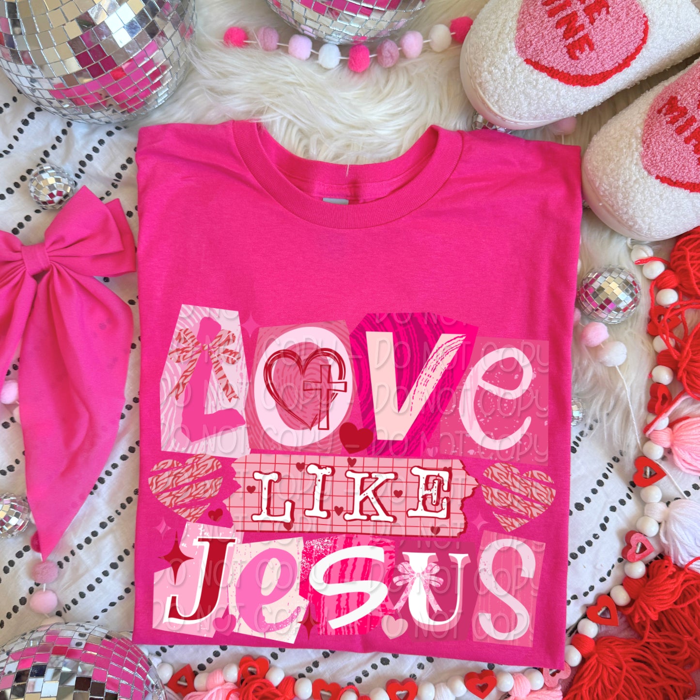 Love Like Jesus 1 - 2025 Digital PNG Design