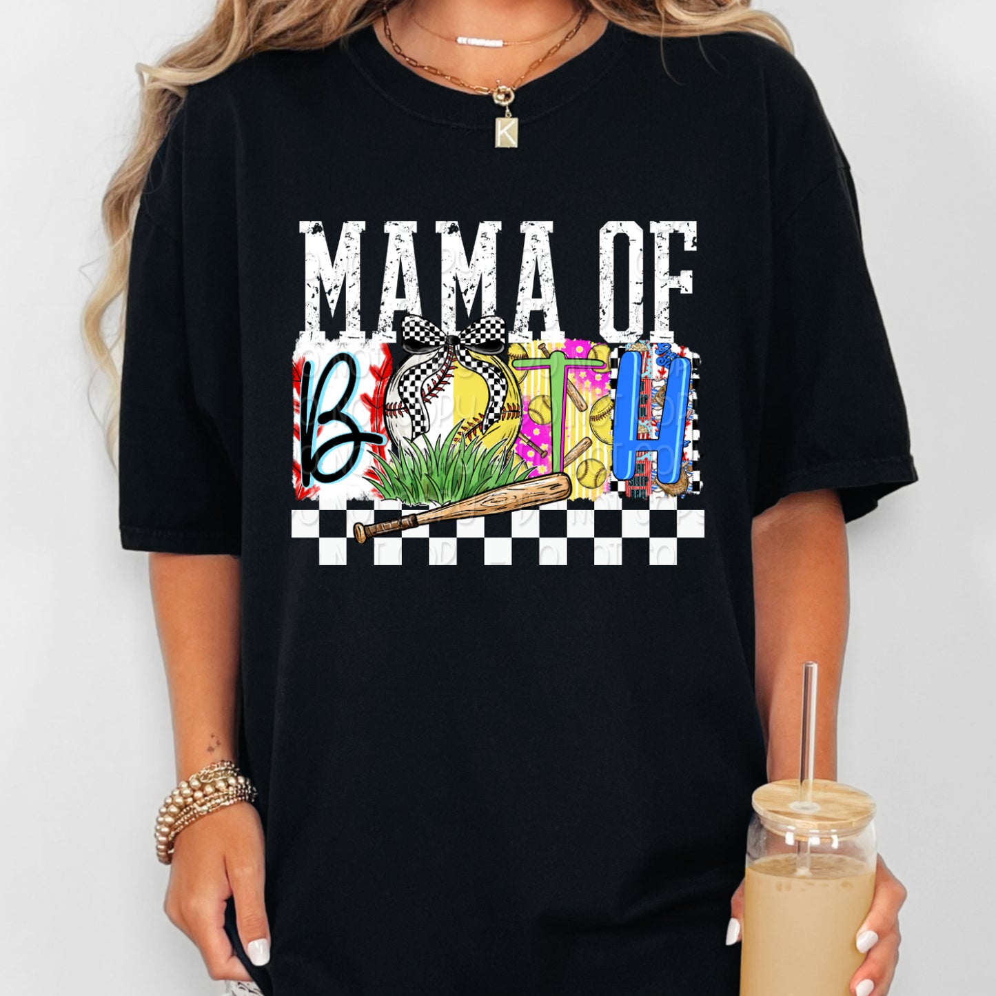 Mama Of Both 1 - 2026 Digital PNG Design
