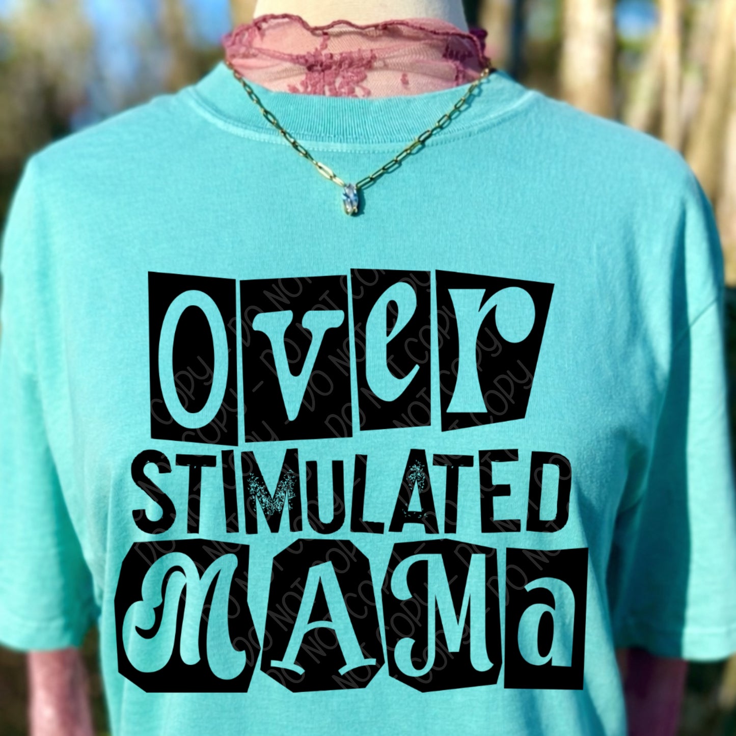 Overstimulated Mama 1 - 2026 Digital PNG Design