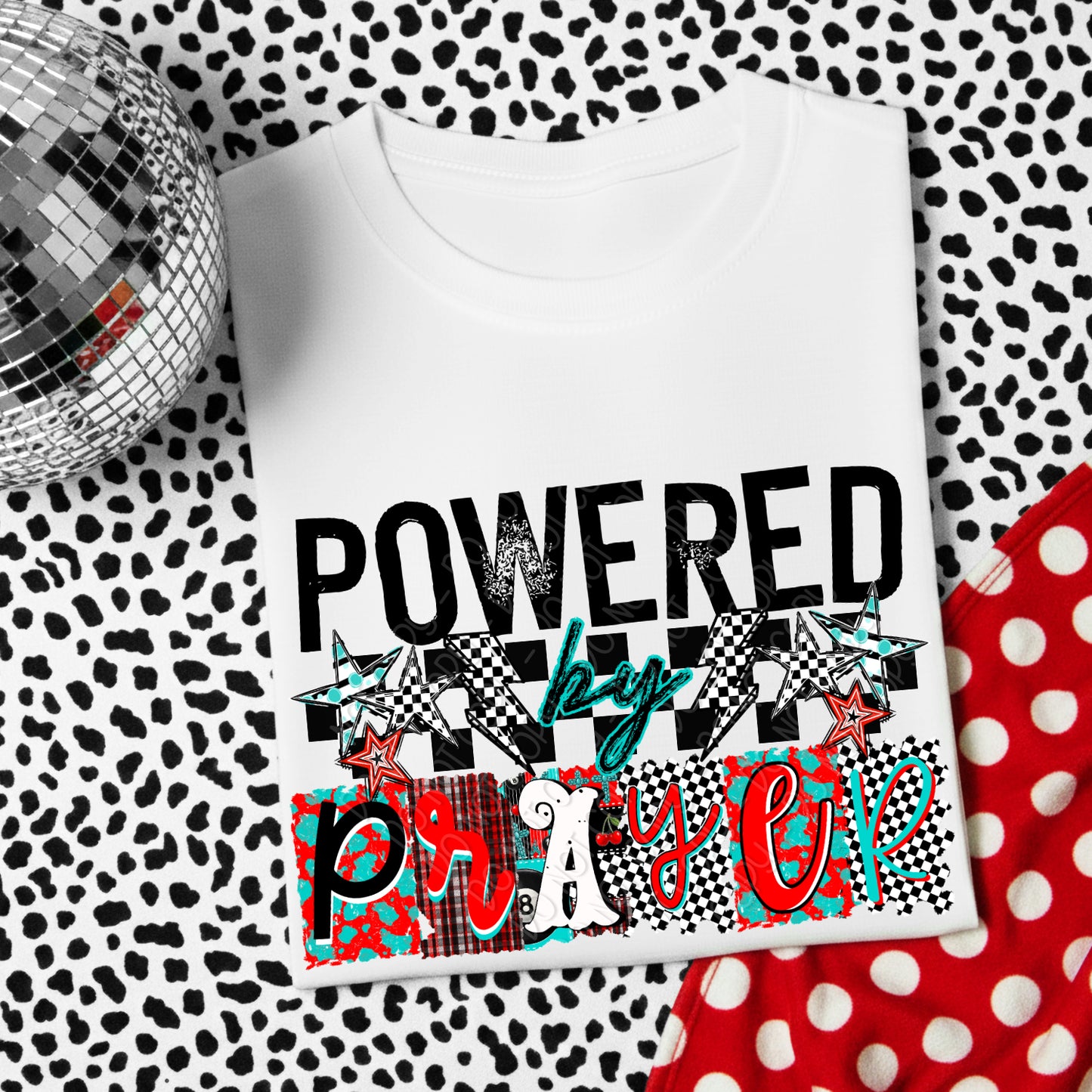 Powered By Prayer 1 - 2026 Digital PNG Design