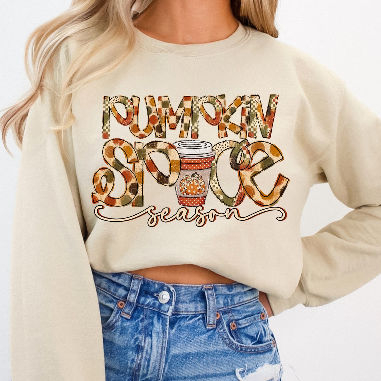 Pumpkin Spice Season 1 - 2026 Digital PNG Design