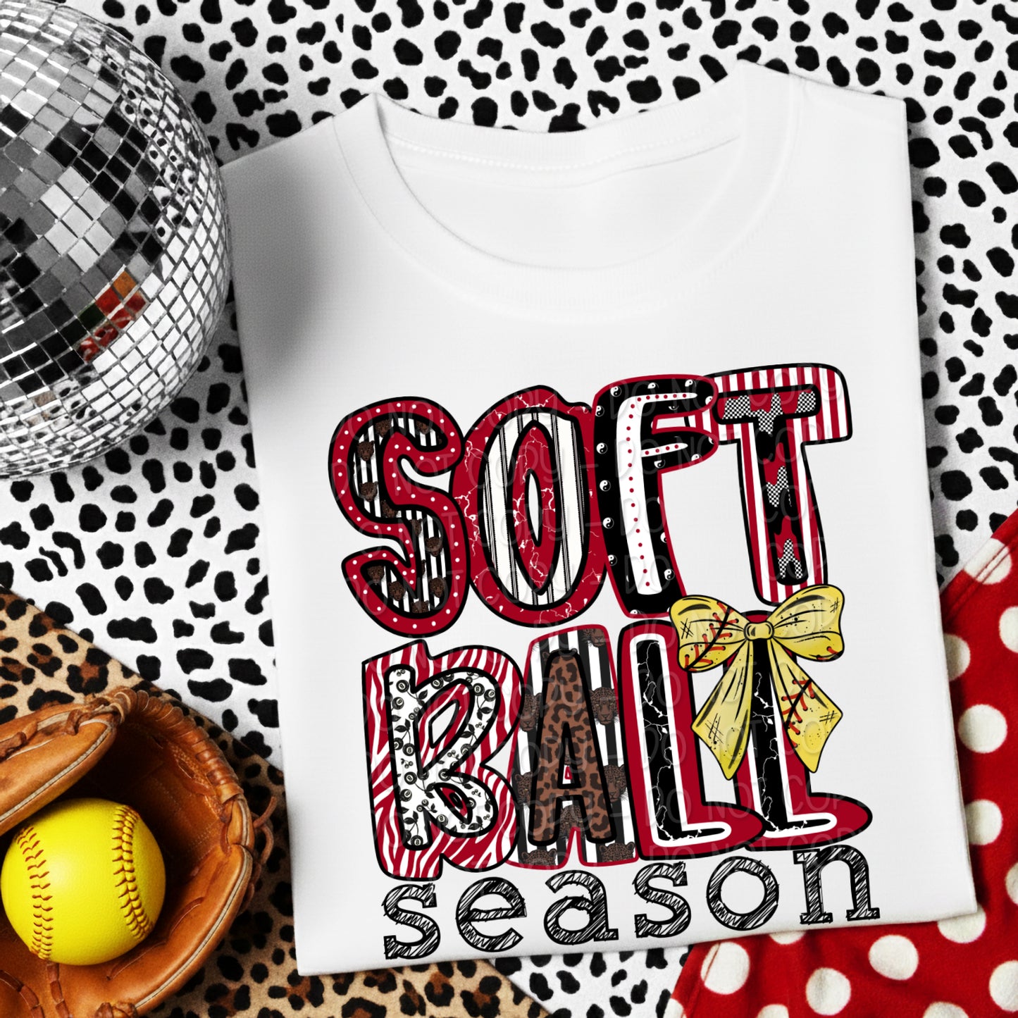 Softball Season 1 - Digital PNG Design