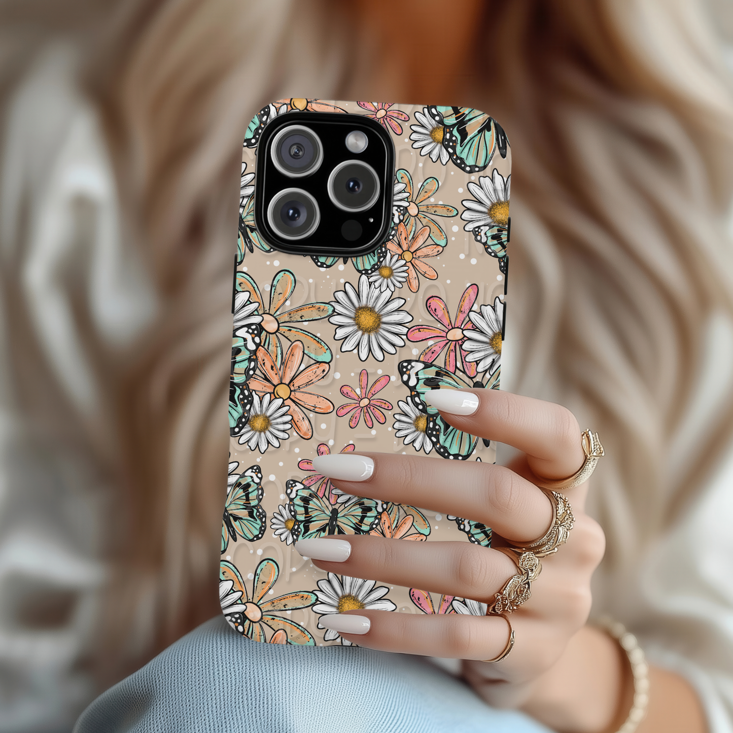 Butterflies and Flowers 1 - 2026 Seamless Pattern
