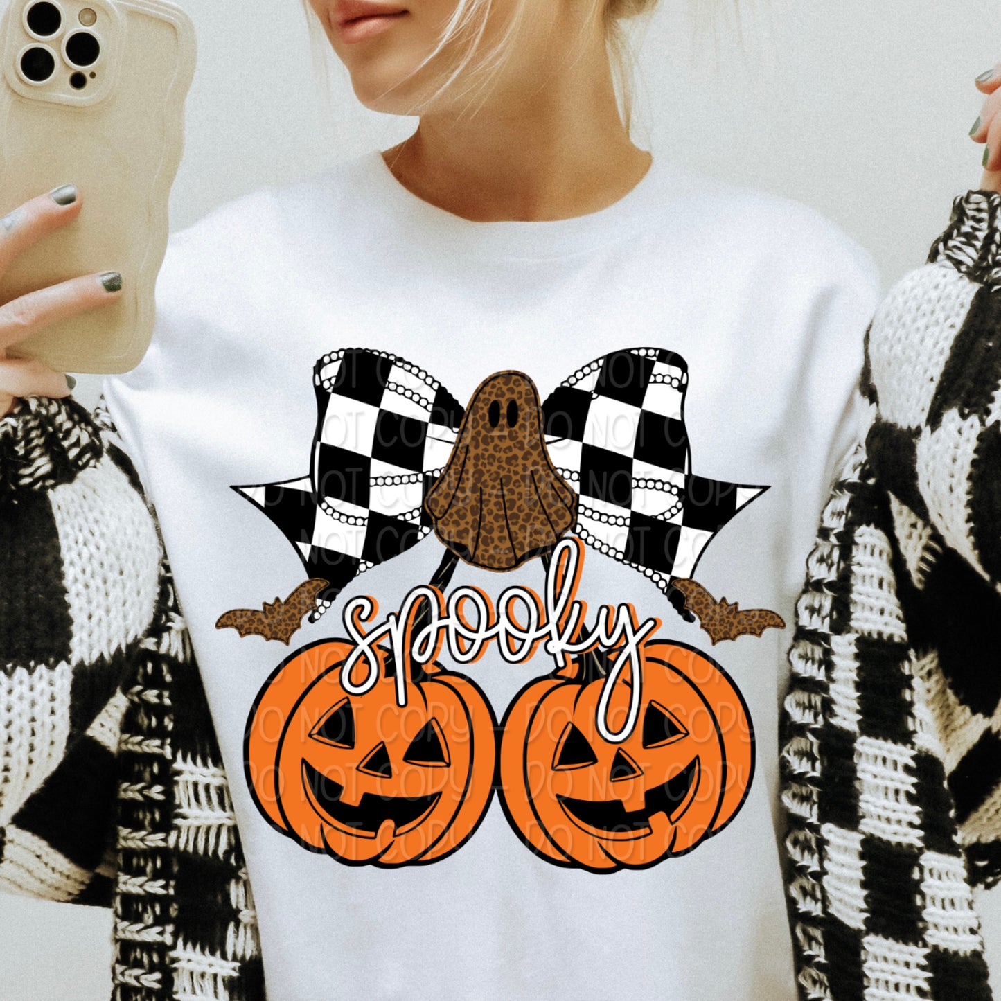 Spooky Jack o Lantern Cherries 1 - 2025 Digital PNG Design