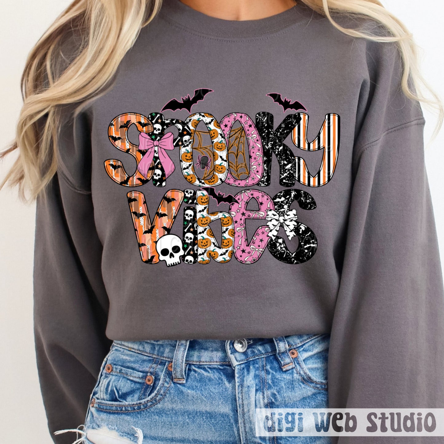 Spooky Vibes 1 - 2025 Digital PNG Design