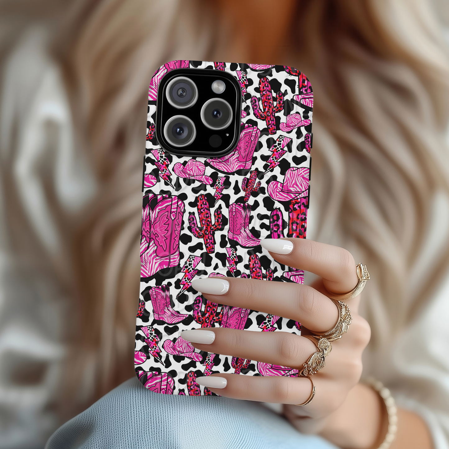 Prayed Up & Booted Up 1 - Seamless Pattern