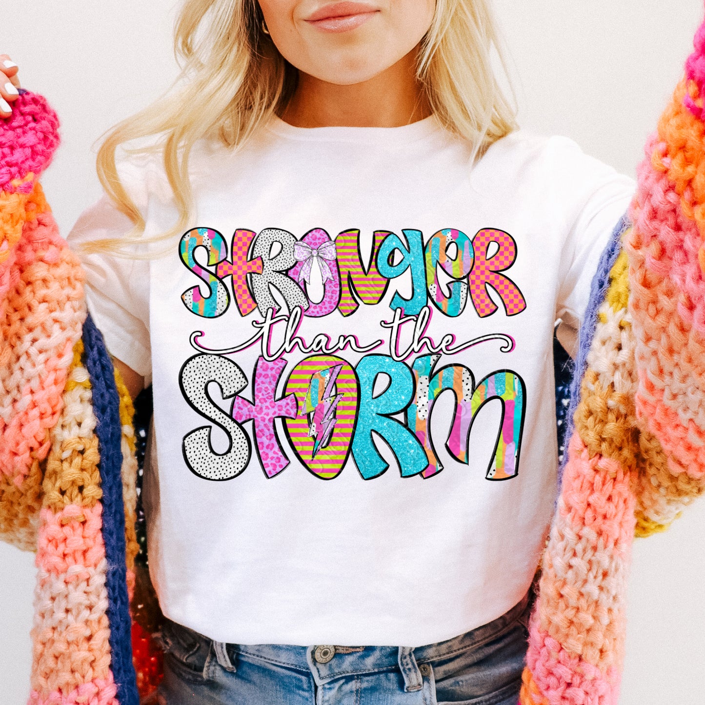 Stronger Than The Storm 1 - 2026 Digital PNG Design