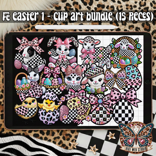 Design Elements - 2025 Clip Art Bundle - FE Easter 1