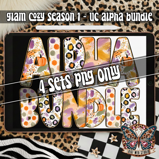 Design Elements - 2026 Glam Cozy Season 1 Alpha Bundle (4 Sets)