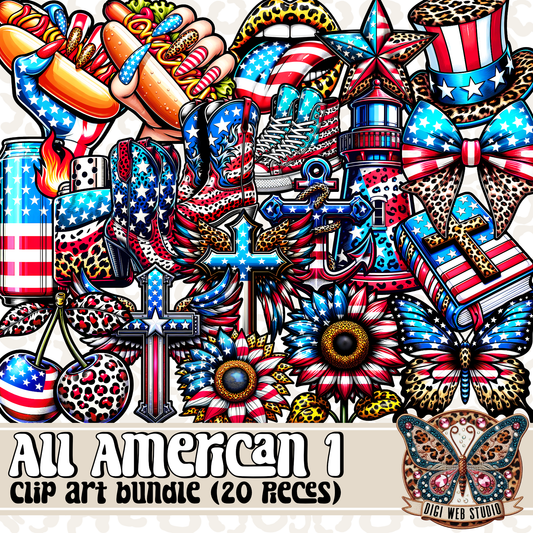 Design Elements - Clip Art Bundle - All American 1
