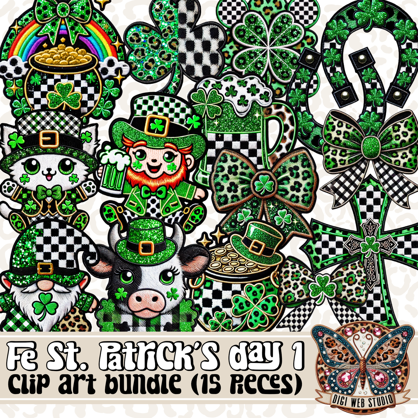 Design Elements - Clip Art Bundle - FE St. Patrick's Day 1