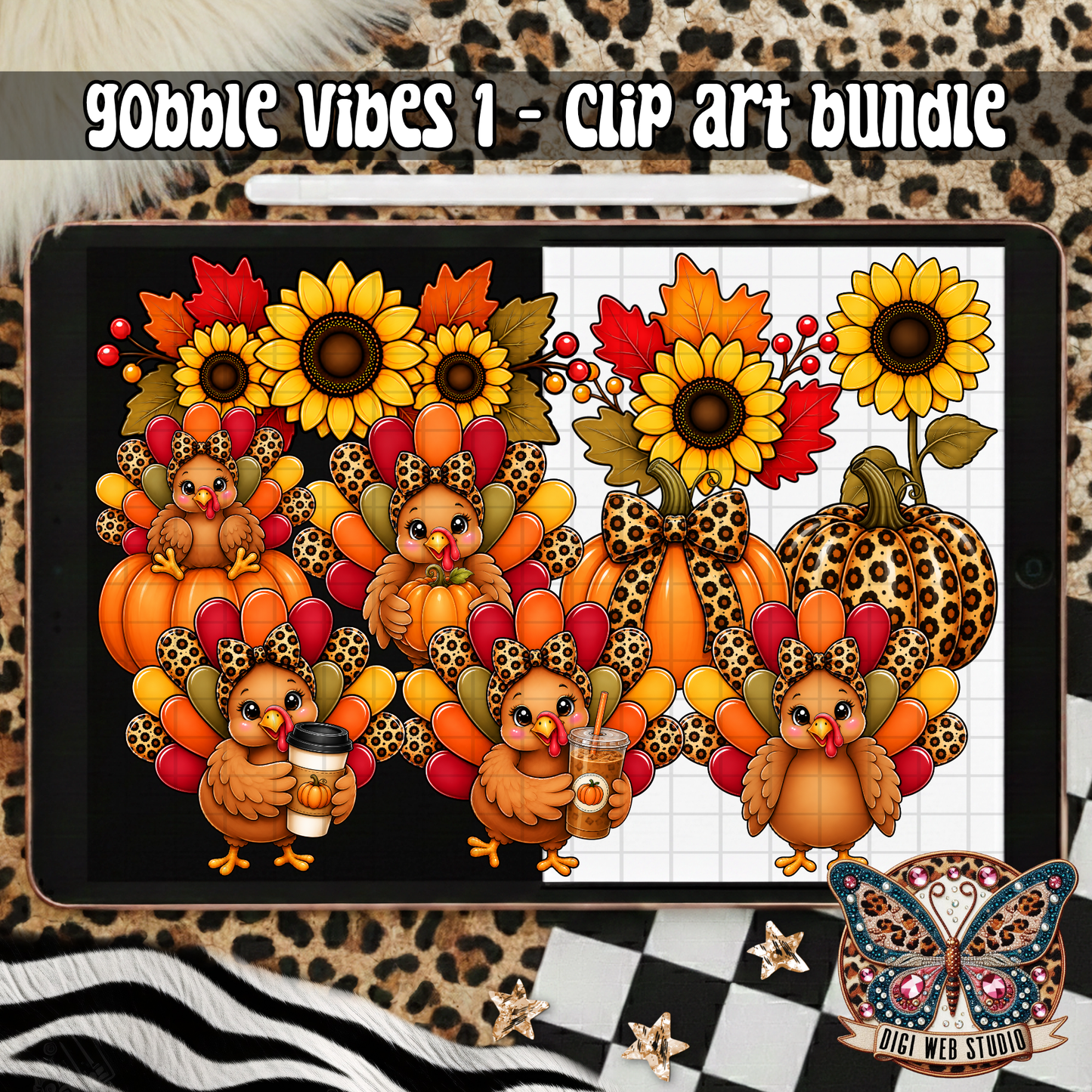 Design Elements - 2026 Gobble Vibes Creative Collection
