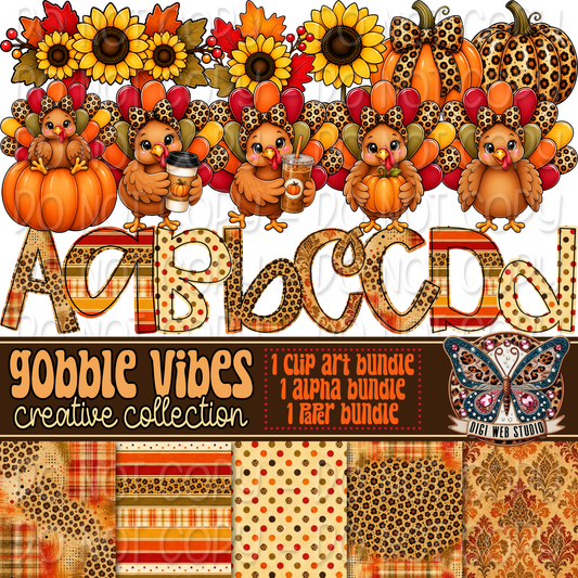 Design Elements - 2026 Gobble Vibes Creative Collection