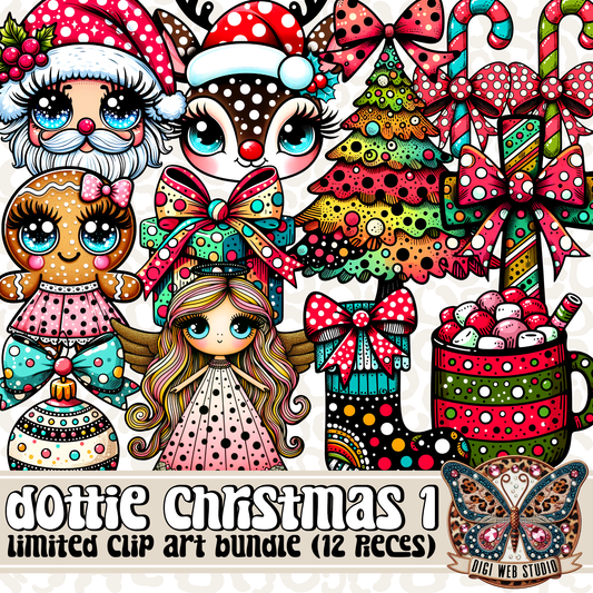 Design Elements - Limited Clip Art Bundle - Dottie Christmas 1