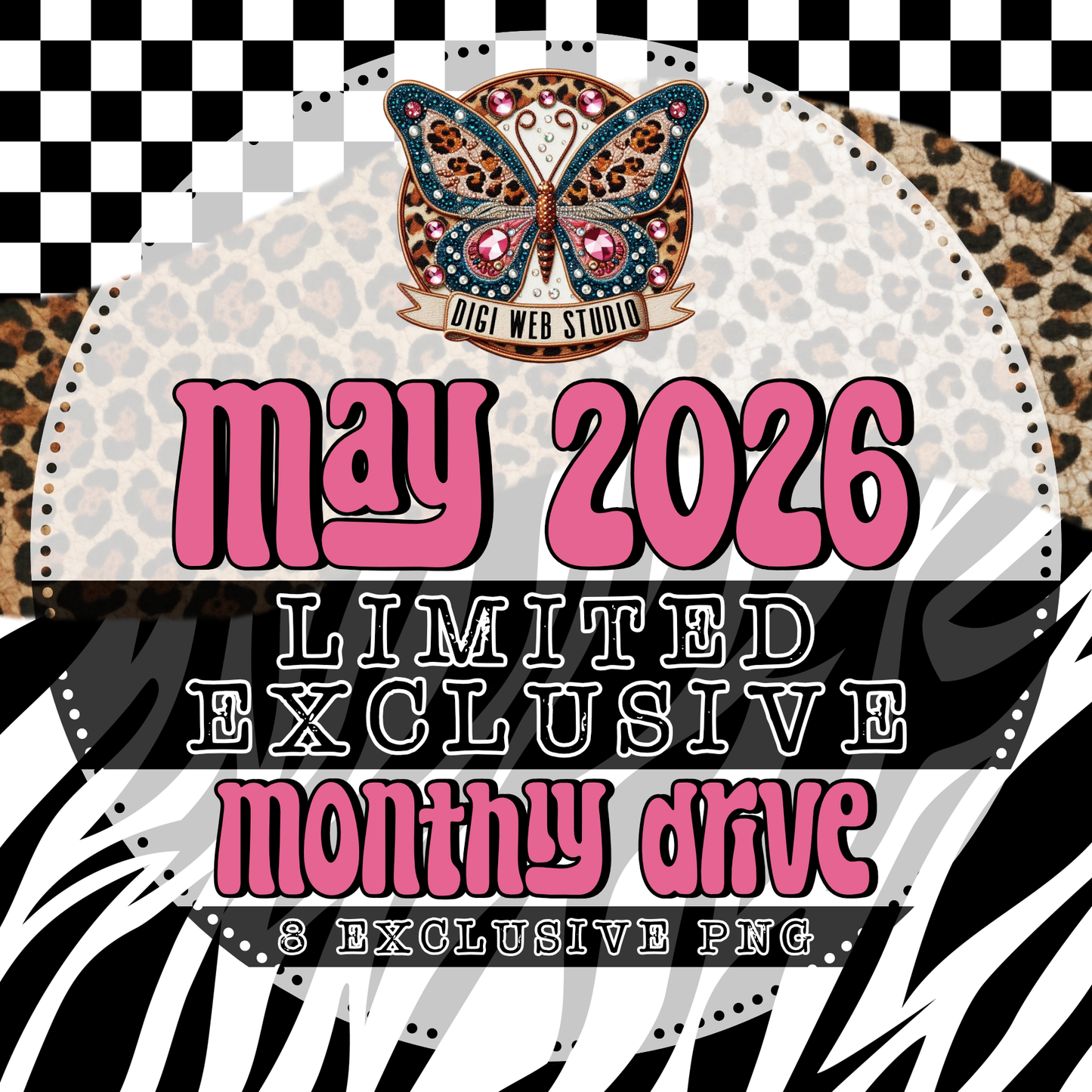May 2026 LIMITED EXCLUSIVE Digital Designs Monthly Drive
