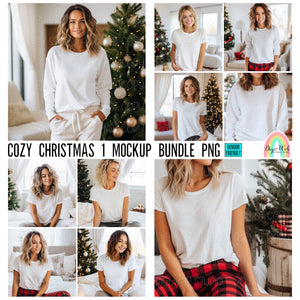Cozy Christmas 1 - Mockup Bundle PNG