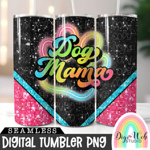 Dog Mama 1 - Digital Skinny Tumbler PNG
