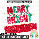 Exclusive Bundle - Sparkle Christmas Tumbler Digital Designs PNG