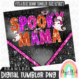 Spooky Mama (Pink V) 1 - Digital Skinny Tumbler PNG