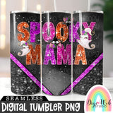 Spooky Mama (Purple V) 1 - Digital Skinny Tumbler PNG