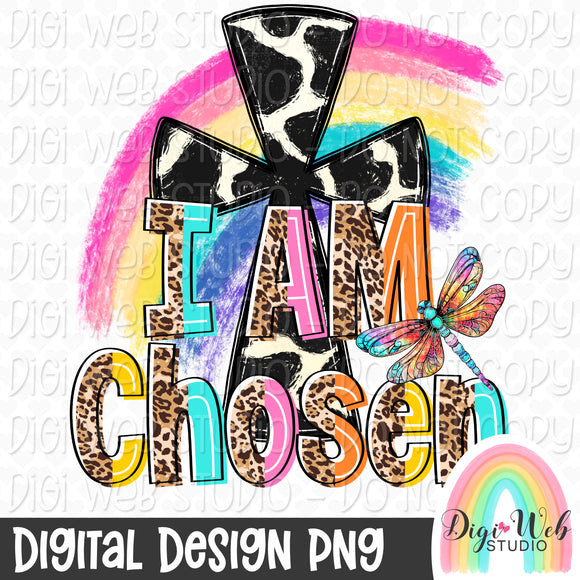 I Am Chosen 1 - Digital Design PNG