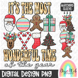 Semi Exclusive PNG - It's The Most Wonderful Time Of The Year w/ Matching Sleeve 1