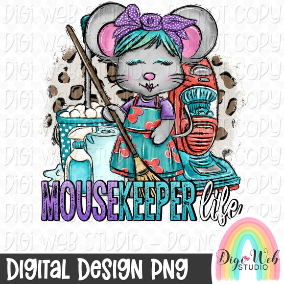 Mousekeeper Life 1 - Digital Design PNG